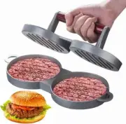 Double Non-Stick Stuffed Burger Press Hamburger Patty Maker for Meat Beaf 2 in 1
