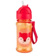 Zoo Tritan Renew Straw Bottle - Fox