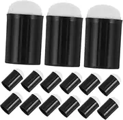 HOMSFOU 20pcs Finger Sponge Daubers Kids Painting Applicator Craft Drawing Set for DIY Card Making Art Ink Crafts Doodle Pen Chalk Scrapbooking Creating Detailed Effects