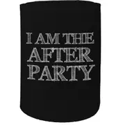 Alcohol Stubby Holder - I Am After The Party - Funny Novelty Birthday Gift Joke Beer Can Bottle