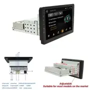 1DIN Adjustable10 in Stereo Wifi Android Touch-Screen Car GPS Navigation Radio