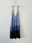 Raviya Backless Size Small Ombre Mini Dress Tunic Top Swim Coverup