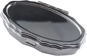 Ipetboom Box 2 Pill Box Metal Organizer with Compartments for and Medicines Fashionable Travel Container and Durable Design for Outdoor Use