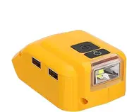 Power Tool Battery Converters - Power Inverter Generator,Battery Inverter Converter Generator with DC Outlets and 2 USB Port for RV Truck