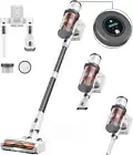 Powerful Cordless Vacuum Cleaner, 30Kpa, 50 Min Runtime, Lightweight & Anti-Tang