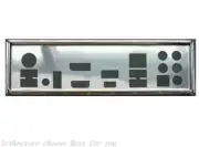NEW I/O Shield For Z270 GAMING M5 Z370 GAMING M5 IO Backplate IO
