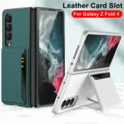 Luxury Leather wallet Shockproof Card case Cover For Samsung Galaxy Z Fold 4 5G