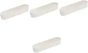 OHPHCALL 4pcs Box Cute Cotton Swab Box Buds Tips Portable Travel Case for Organizing Jewelry Tools