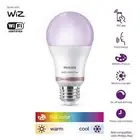 Philips Wiz connected 2-Pack bundle A19 LED Wi-Fi Smart Bulb FULL COLOR 800 L...