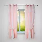 Blackout Curtain Decorative Attractive Bedroom Dorm Blackout Sheer Curtain