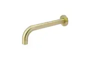 MEIR Round Brass Curved Spout - 200mm - PVD Tiger Bronze
