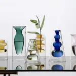 NORDIC HOME DECOR GLASS VASE LIVING ROOM DECORATION FLOWER V