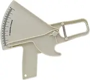 1 Piece Fat Clip Sebum Caliper Fat Thickness Measurement Ruler Personal Fat Ruler White