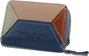 [JEWEDECO] Portable Multi Card Holder Stylish PU Card Container Easy to Clean for Everyday Use