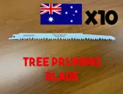 x10 5TPI 240mm Reciprocating Saw Blade Tree PRUNING ROOT Cutting Cut HEAVY DUTY
