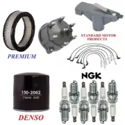 Tune Up Kit Filters Cap Wire Spark Plugs For DODGE RAM 2500 VAN V6; 3.9L 2001