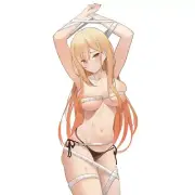 My Dress-Up Darling - Marin Kitagawa Measureing Time 18+ Anime Sticker
