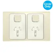 Clipsal Iconic Styl Double Powerpoint Skin Crowne