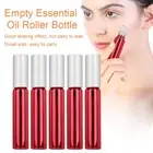 5pcs Empty Essential Oil Roller Ball Bottle Glass Perfume Dispenser Containe HR6