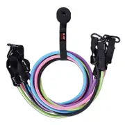Body Sculpture Multi Resistance Gym Training Kit w/Cords/Wraps/Handle/Anchor/Bag