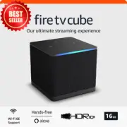 Fire TV Cube Hands-Free Streaming Device, Alexa, Wi-Fi 6E, 4K Ultra HD
