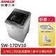 SANLUX 台灣三洋17Kg直流變頻超音波洗衣機 SW-17DV10(輸碼95折 6Q84DFHE1T)