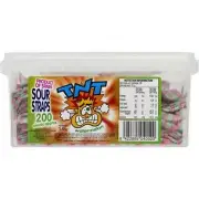 TNT WATERMELON SOUR STRAPS 200S 1.4 kg