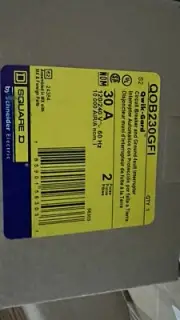Square D QOB230GFI New