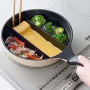 [Ernest] Frying pan (center egg triple pan mini) IH compatible deep type (boilin
