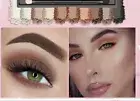 Qiaoyan 12 Color Eyeshadow Palette THE NUDES Sealed W/Brush NIB Matte, Shimmer
