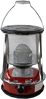 9000 BTU/H Gas Heater Indoor, 4.5L Kerosene Heater Stove Adjustable Firepower, for Terrace Home Indoor Outdoor Camping Deck,Red