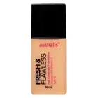 New Australis Fresh & Flawless Full Coverage Foundation - Cashmere