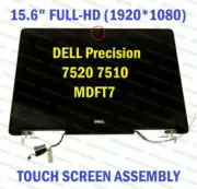 Dell Precision 15 7510 15.6" FHD LCD Touch Screen Complete Assembly 7V938