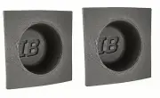 5.25" Foam Normal Speaker Baffles Universal for 5.25 Car Audio 3" Deep IBBAF55