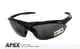 【【蘋果戶外】】APEX 805 黑 台製 polarized 抗UV400 寶麗來偏光鏡片 運動型 太陽眼鏡 附原廠盒、擦拭布(袋)