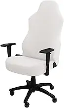 Gaming Chair Covers, Computer Chair Cover, Office Chair Cover, Stretch Gaming Chair Cover with Armrests, Office Chair Cover for Computer Chairs, Gaming Chair,White