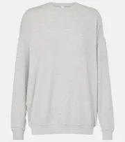 [Alo Yoga] Alo Yoga Soho sweatshirt AU 14 grey