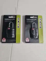 NEW TSA Approved Travel Sentry Combination Luggage Lock Pack Of 2