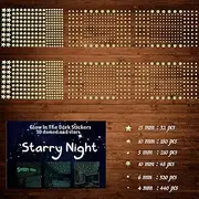 1230 PCS Ultra Glow in The Dark Stars Wall Stickers, 3D Adhesive Dots Decor Starry Sky Decor for Kids Bedroom or Birthday Gift,Beautiful Wall Decals