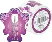 Nail Stencils (100pcs, Violet Harmony (paper))