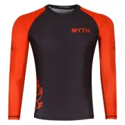 Men’s Sports MMA Rash Guard Athletic Fitness Full Sleeve Compression Shirt