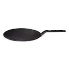 Livevie Cast Iron Roti Tawa for Cooking, Pre-Seasoned Flat Tawa Pan