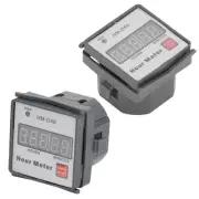 Hour Meter Digital Display Timer Gauge 0-999.99 Hours Timing AC 220-240V