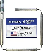 Aluminum Zinc Flexible Anode Rod Nipple Style (.800 x 3/4 x 3 x 48) - Stops Rotten Egg Smelly Water!