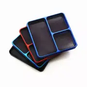 Aluminium Alloy Magnetic Tray RC Car Boat Screws Pin Tool Storage Holder NEW