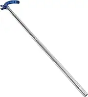 DOITOOL Broom Dustpan Metal Dustpan Broom Handle Heavy Duty Dust Pan Dust Pan Stick Replacement Dust Pan Replacement Handle Heavy Duty Dustpan Handle Dust Pan Part Pole Plastic Tube
