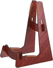 ERINGOGO Guitar Display Stand Portable Wooden Guitar Support for Ukulele Instruments Lightweight Detachable Design for Home Music Rooms Stages present
