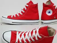在飛比找Yahoo!奇摩拍賣優惠-Converse 170405 紅色 基本款高統帆布鞋 / 