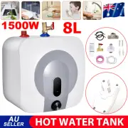 1500W 220V Electric Tankless Water Heater 8L Heating Storage Thermostatic Home