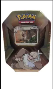 Pokemon TCG Triple Whammy Dragon Back Collector Tin SLAKING with 3 Booster Packs